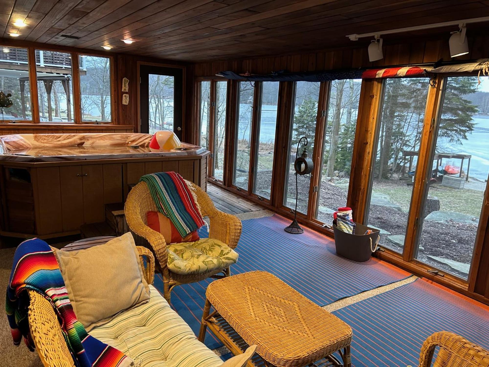 Lakefront Cabin Pvt Beach And Dock - Sunset Marina Arrowhead Lake Bagian luar foto