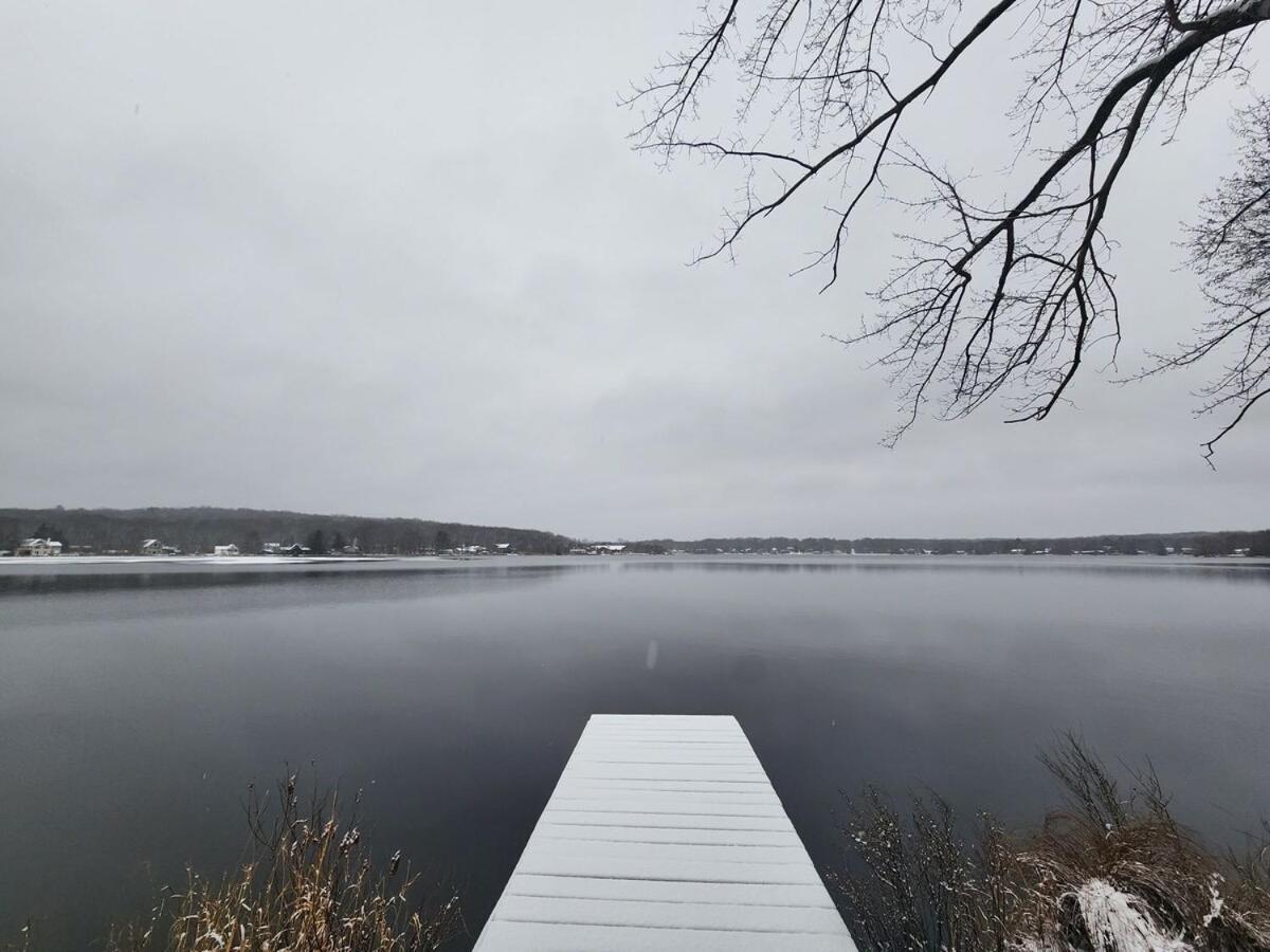 Lakefront Cabin Pvt Beach And Dock - Sunset Marina Arrowhead Lake Bagian luar foto